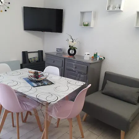 Apt Cosy, 4 Pers, Plein Centre Ville, Parking Offert Font-Romeu-Odeillo-Via Extérieur photo