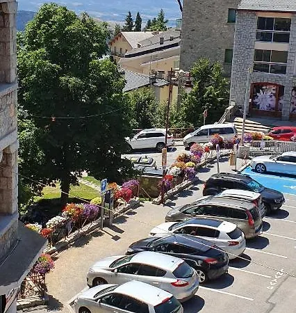 Apt Cosy, 4 Pers, Plein Centre Ville, Parking Offert Font-Romeu-Odeillo-Via Extérieur photo